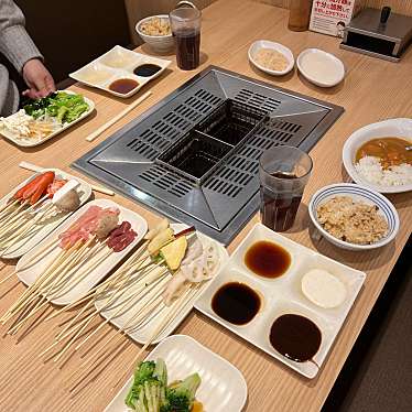 実際訪問したユーザーが直接撮影して投稿した西九条鳥居口町串揚げ / 串かつ串家物語 イオンモールKYOTO店の写真