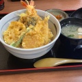 天丼 - 実際訪問したユーザーが直接撮影して投稿した湯本うどん食事処加満幸の写真のメニュー情報