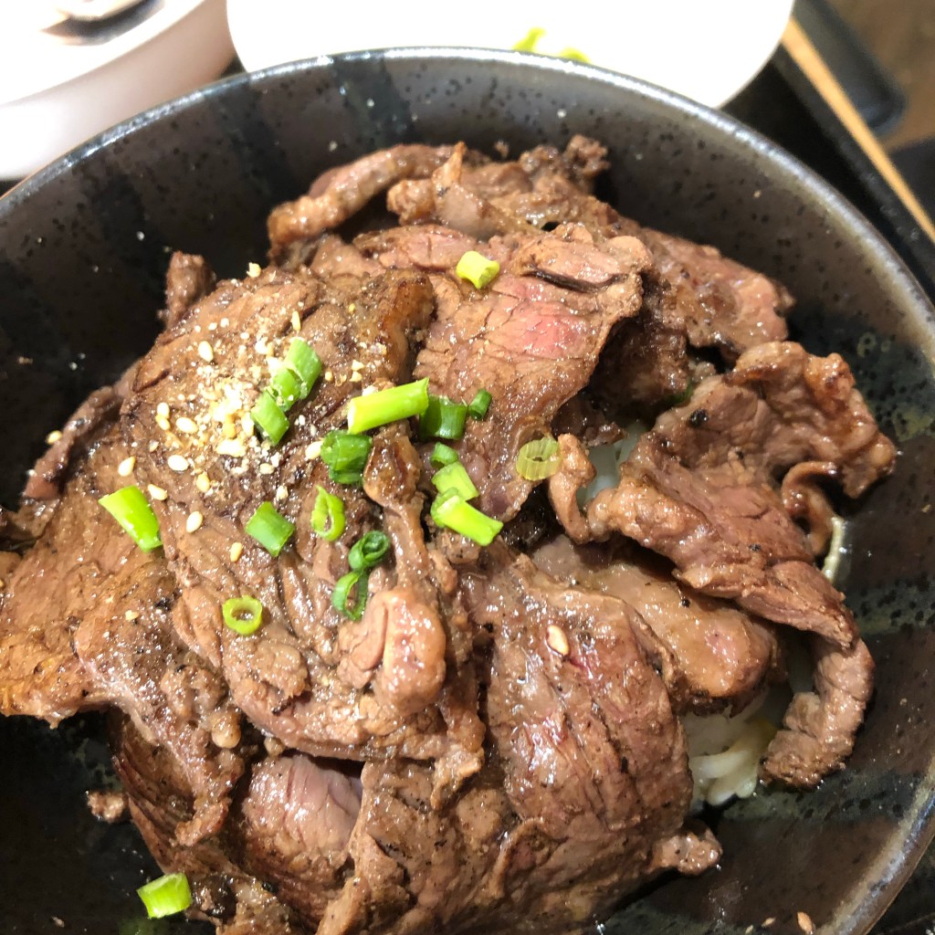 ユーザーが投稿した焼肉丼の写真 - 実際訪問したユーザーが直接撮影して投稿した泉町丼もの牛肉丼屋 和 ららぽーと立川立飛店の写真