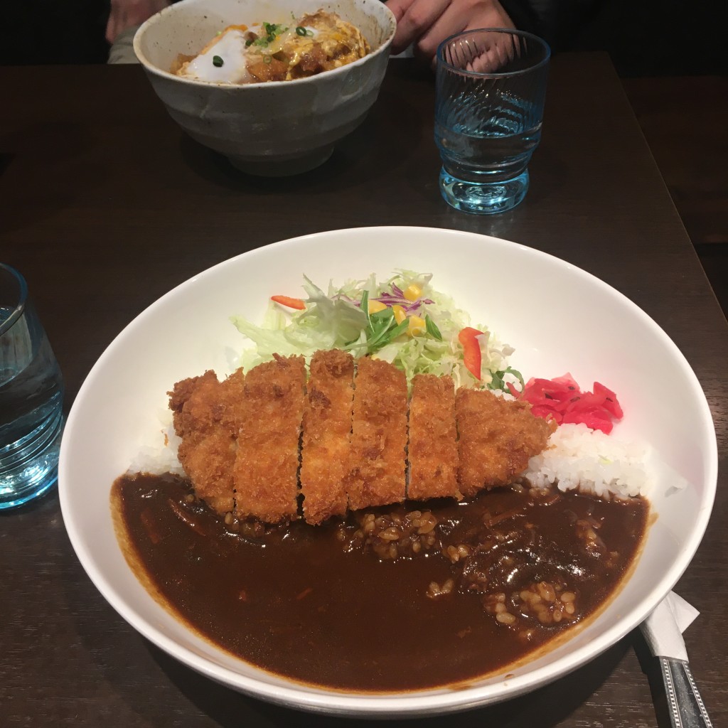 ユーザーが投稿したカツカレーの写真 - 実際訪問したユーザーが直接撮影して投稿した新丸子町とんかつひげ虎の写真