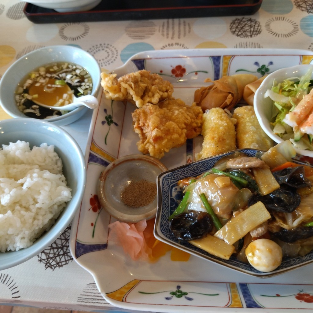 ユーザーが投稿したAランチの写真 - 実際訪問したユーザーが直接撮影して投稿した鳥居松町中華料理仙楽の写真
