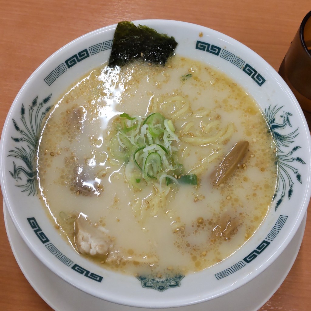 ユーザーが投稿したとんこつラーメンの写真 - 実際訪問したユーザーが直接撮影して投稿した東所沢和田中華料理日高屋 東所沢店の写真