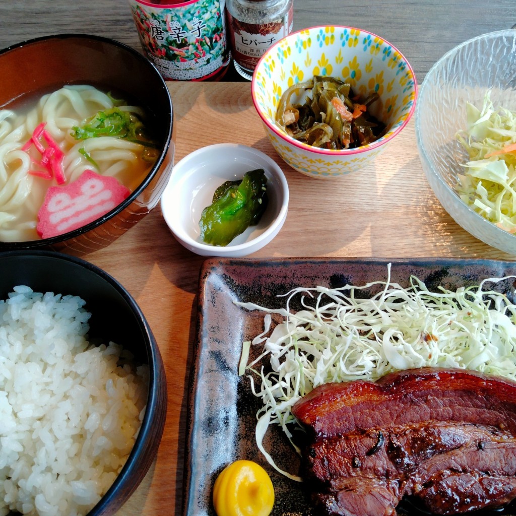 ユーザーが投稿したラフテーの写真 - 実際訪問したユーザーが直接撮影して投稿した京口町居酒屋なちゅぴ食堂の写真