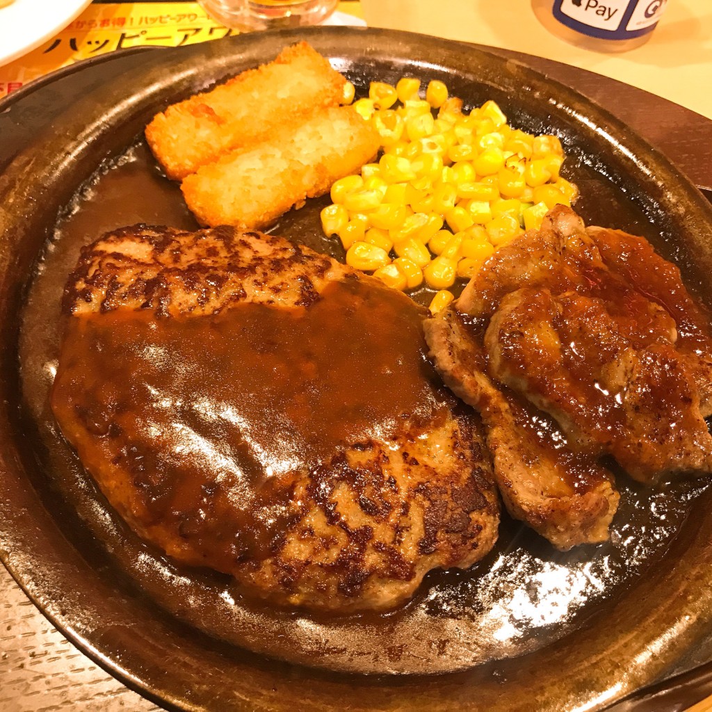 ユーザーが投稿したハンバーグ&ステーキの写真 - 実際訪問したユーザーが直接撮影して投稿した内田橋ファミリーレストランガスト 内田橋南店の写真