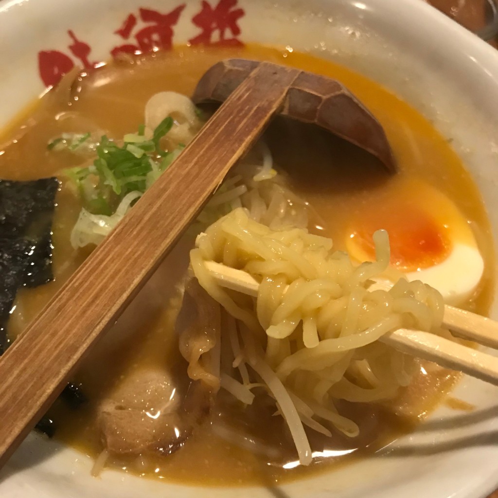 ユーザーが投稿した今熟ラーメンの写真 - 実際訪問したユーザーが直接撮影して投稿した中央ラーメン / つけ麺らー麺 味噌哲の写真