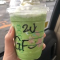 抹茶クリームフラペチーノ - 実際訪問したユーザーが直接撮影して投稿した和合カフェスターバックスコーヒー イオンモール大曲店の写真のメニュー情報