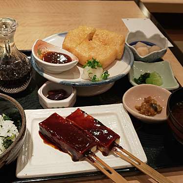 実際訪問したユーザーが直接撮影して投稿した鹿田豆腐料理鈴の屋 西春店の写真