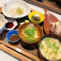 一汁三菜 - 実際訪問したユーザーが直接撮影して投稿した千駄ヶ谷和食 / 日本料理MUTO Sendagayaの写真のメニュー情報