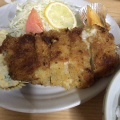 チーズチキンカツ定食 - 実際訪問したユーザーが直接撮影して投稿した厚別南定食屋お食事処 たかぎの写真のメニュー情報