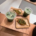 実際訪問したユーザーが直接撮影して投稿した神宮前カフェTHE MATCHA TOKYO MIYASHITA PARKの写真