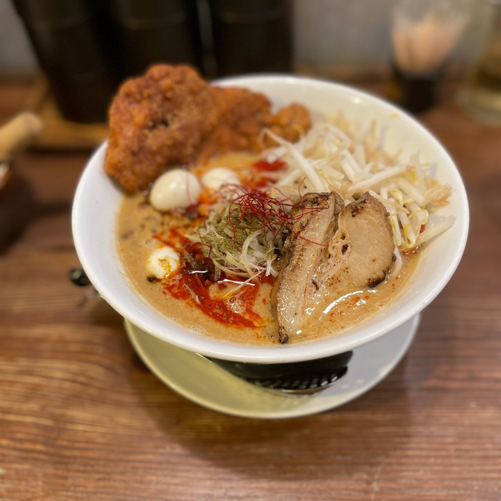 DaiKawaiさんが投稿した赤坂四川料理のお店四川担々麺 赤い鯨/シセンタンタンメン アカイクジラの写真