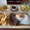 実際訪問したユーザーが直接撮影して投稿した飯ステーキバーズイン カフェの写真