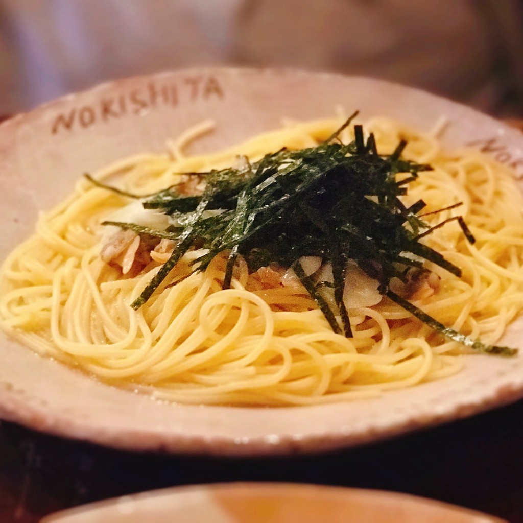 ユーザーが投稿したあさりのスパゲッティの写真 - 実際訪問したユーザーが直接撮影して投稿した新宿パスタスパゲティーnokishitaの写真