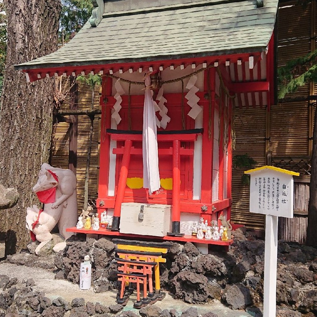 実際訪問したユーザーが直接撮影して投稿した新丸子東神社白狐社の写真