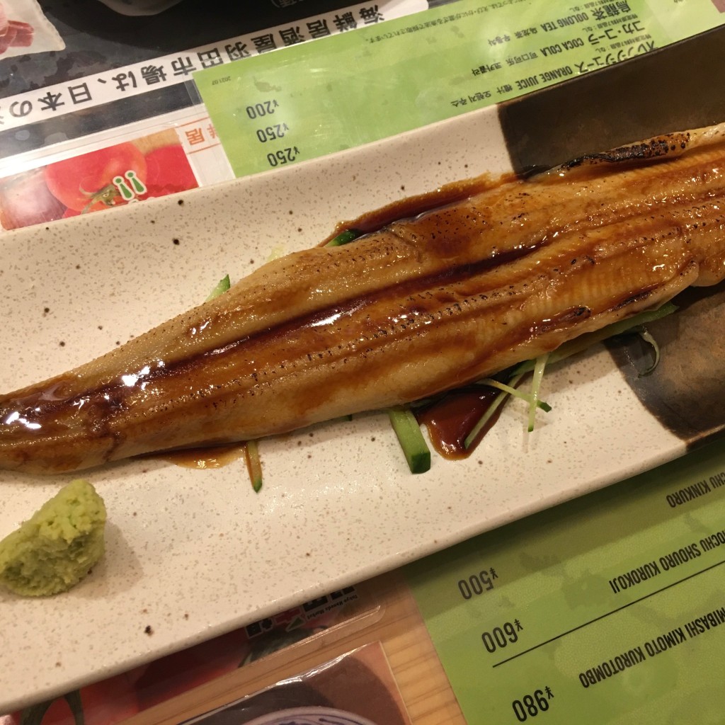 ユーザーが投稿した穴子一本の写真 - 実際訪問したユーザーが直接撮影して投稿した丸の内魚介 / 海鮮料理海鮮居酒屋 羽田市場の写真