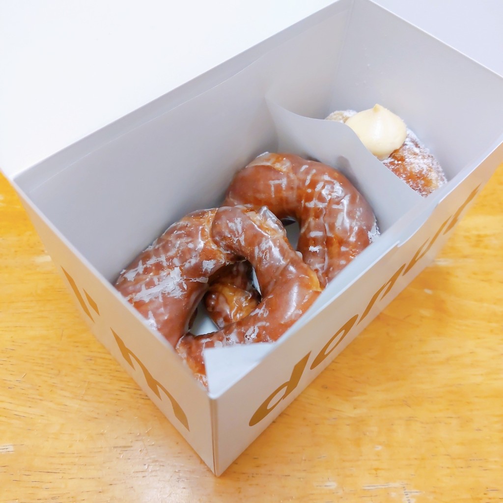 ユーザーが投稿したカスタードの写真 - 実際訪問したユーザーが直接撮影して投稿した渡辺通ドーナツI’m donut ?の写真
