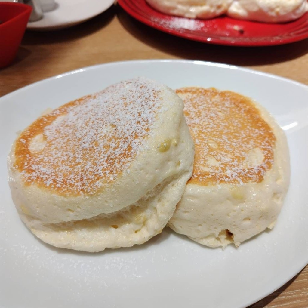 ユーザーが投稿したパンケーキの写真 - 実際訪問したユーザーが直接撮影して投稿した南越谷喫茶店むさしの森珈琲の写真