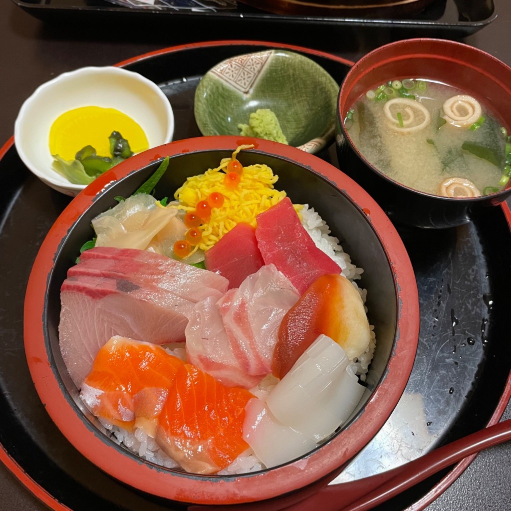 ユーザーが投稿した海鮮どんの写真 - 実際訪問したユーザーが直接撮影して投稿した一ツ屋敷新田定食屋割烹食堂 中越の写真