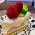 苺ショートケーキ - 実際訪問したユーザーが直接撮影して投稿した中葛西スイーツBOUL'MICH 葛西店の写真のメニュー情報