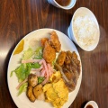 明記B定食 - 実際訪問したユーザーが直接撮影して投稿した今熊野宝蔵町中華料理明記大陸食堂の写真のメニュー情報