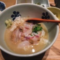 鯛だし茶漬け - 実際訪問したユーザーが直接撮影して投稿した西新宿和食 / 日本料理だし茶漬け+肉うどん えん 新宿小田急エース店の写真のメニュー情報