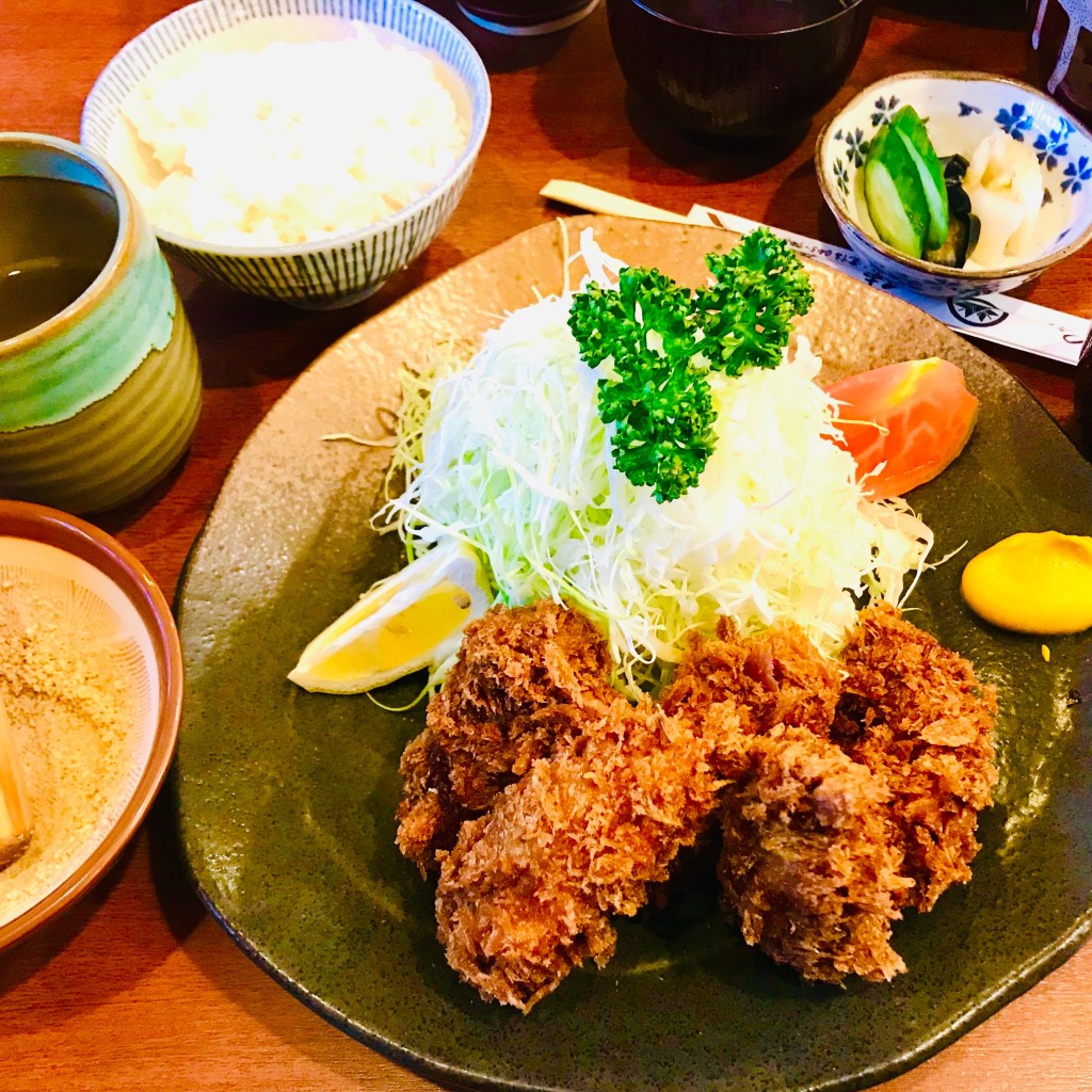 実際訪問したユーザーが直接撮影して投稿した通町和食 / 日本料理とんかつ割烹 陣屋の写真