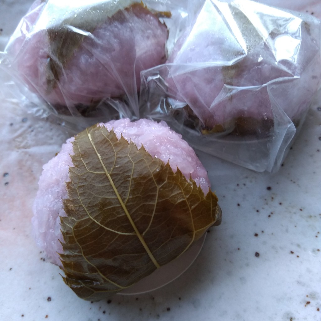 ユーザーが投稿した桜餅の写真 - 実際訪問したユーザーが直接撮影して投稿した上名スイーツ菊屋 串木野インター店の写真