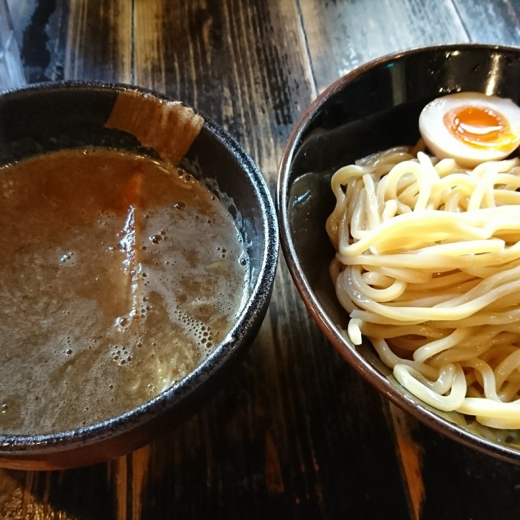 ユーザーが投稿した京介つけ麺の写真 - 実際訪問したユーザーが直接撮影して投稿した赤羽西つけ麺専門店赤羽京介の写真