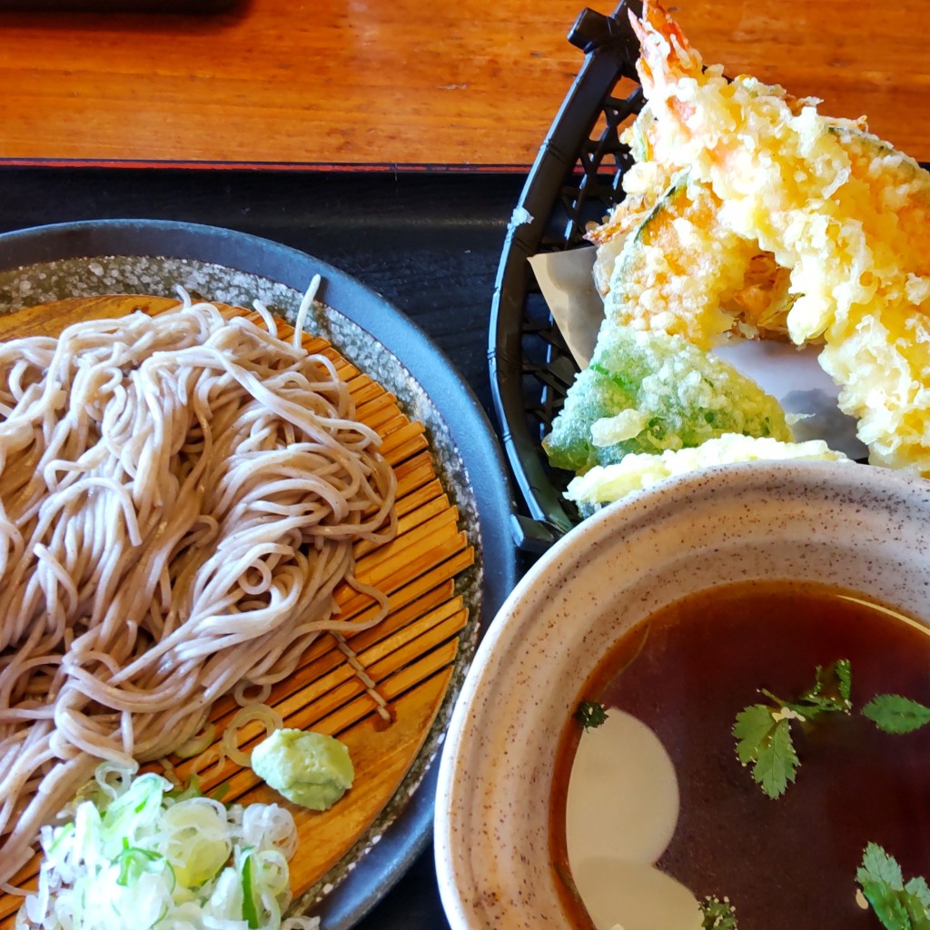 ユーザーが投稿した天盛セイロ蕎麦の写真 - 実際訪問したユーザーが直接撮影して投稿した佐鳴台和食 / 日本料理和食れすとらん 天狗 浜松佐鳴台店の写真