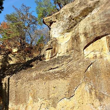 実際訪問したユーザーが直接撮影して投稿した平泉地蔵 / 石造物岩面大佛の写真