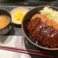 味噌カツ丼 - 実際訪問したユーザーが直接撮影して投稿した安濃町内多ラーメン / つけ麺横丁ラーメン朝熊の写真のメニュー情報