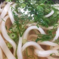 かけうどん - 実際訪問したユーザーが直接撮影して投稿した加茂町うどんこだわり麺や 坂出鴨川店の写真のメニュー情報