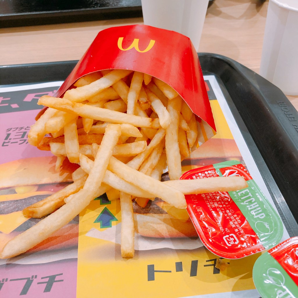 ユーザーが投稿したマックフライポテトの写真 - 実際訪問したユーザーが直接撮影して投稿した小戸ファーストフードマクドナルド マリノアシティ店の写真