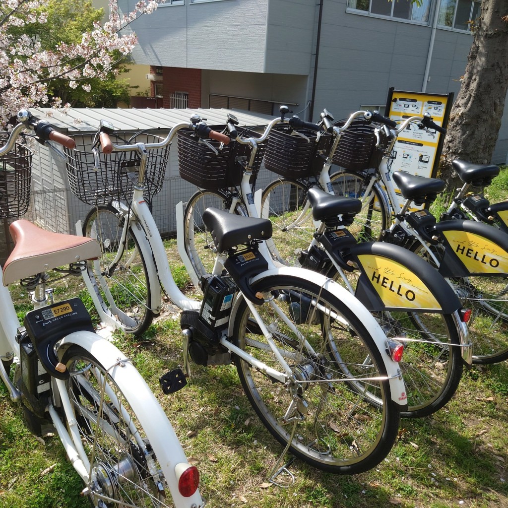実際訪問したユーザーが直接撮影して投稿した勝竜寺自転車レンタルHELLO CYCLING 勝竜寺城公園の写真