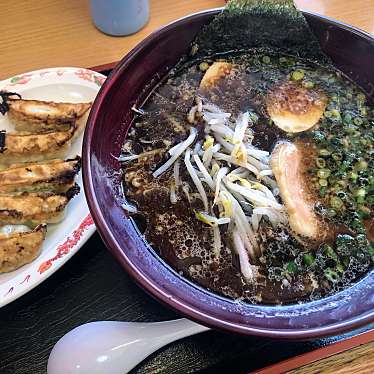 実際訪問したユーザーが直接撮影して投稿した千木町ラーメン専門店にんにくたまごラーメン 金沢トラックステーション店の写真