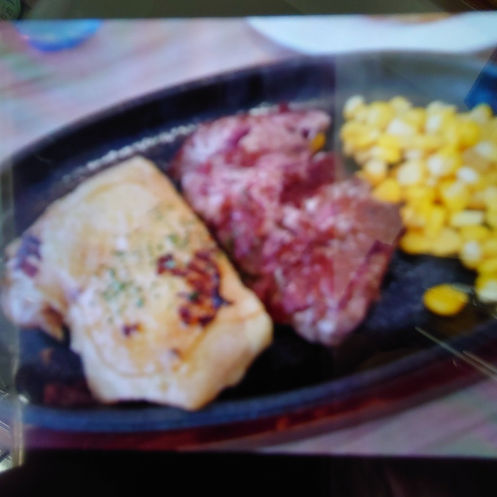 ユーザーが投稿したステーキ&グリルチキンステーキの写真 - 実際訪問したユーザーが直接撮影して投稿した兼城ステーキステーキハウス88Jr. サンプラザ糸満店の写真