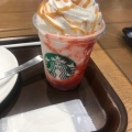 スターバックスストロベリーフラペチーノ - 実際訪問したユーザーが直接撮影して投稿した広野台カフェスターバックスコーヒー イオンモール座間店の写真のメニュー情報