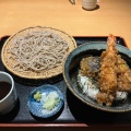 蕎麦と海老天丼 - 実際訪問したユーザーが直接撮影して投稿した花咲町鍋極 桜木町店の写真のメニュー情報