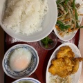 A定食 - 実際訪問したユーザーが直接撮影して投稿した淡路町中華料理大喜の写真のメニュー情報