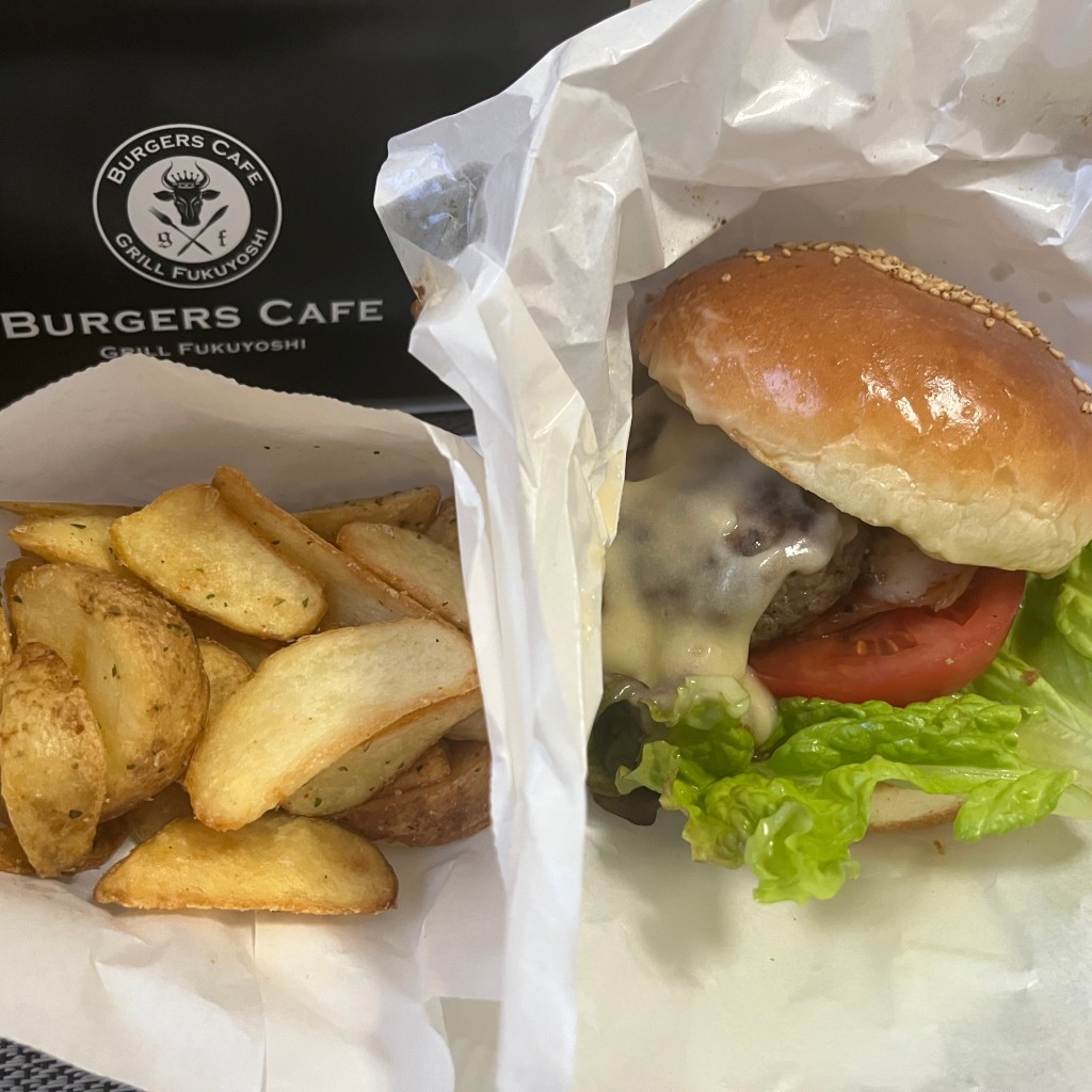 実際訪問したユーザーが直接撮影して投稿した敷津東ハンバーガーBURGERS CAFE GRILL FUKUYOSHI 大阪店の写真