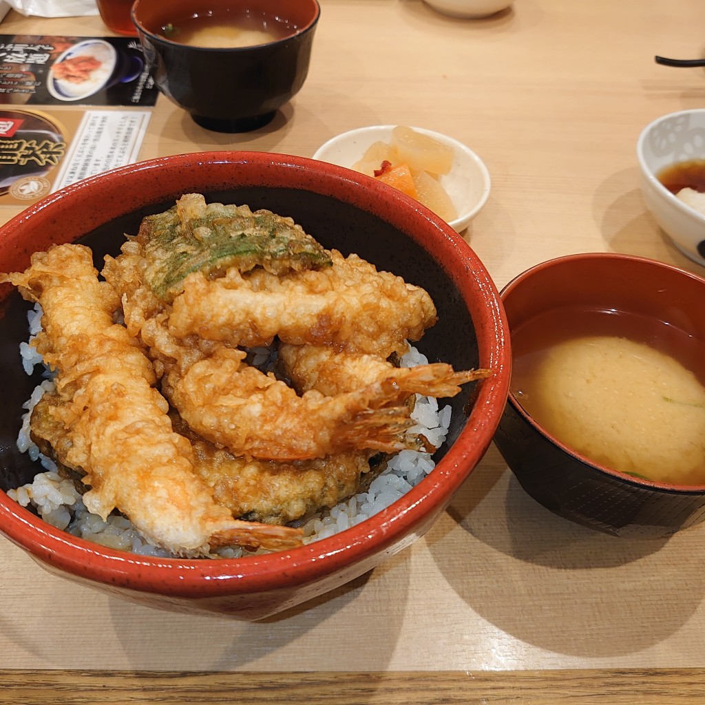 ユーザーが投稿した天丼の写真 - 実際訪問したユーザーが直接撮影して投稿した沖新町天ぷらてんぷら一代の写真