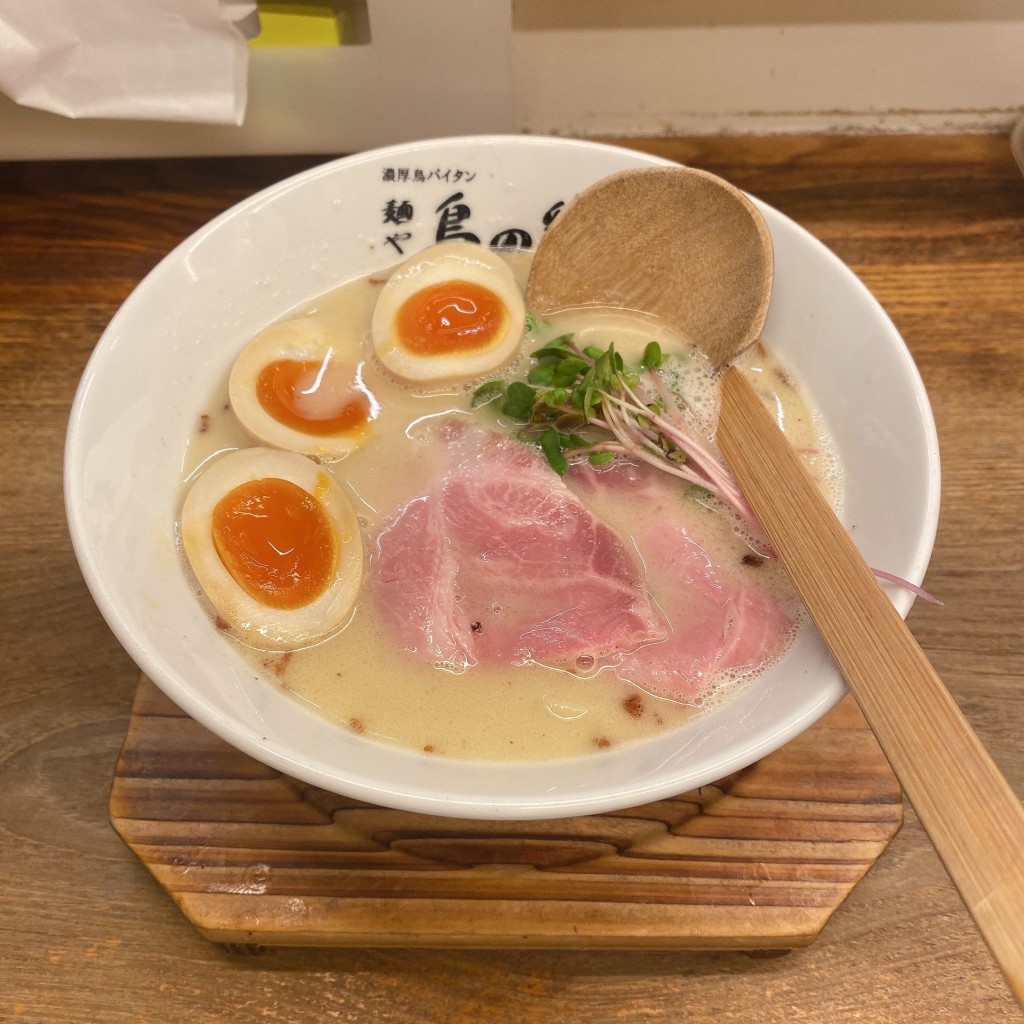 yuriacさんが投稿した中百舌鳥町ラーメン / つけ麺のお店麺や 鳥の鶏次/メンヤ トリノケイジの写真