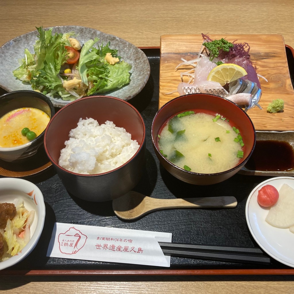 実際訪問したユーザーが直接撮影して投稿した安房旅館屋久島料理・御宿鶴屋の写真