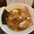 カツオ醤油ラーメン - 実際訪問したユーザーが直接撮影して投稿した天神ラーメン専門店麵屋 最後の一滴の写真のメニュー情報