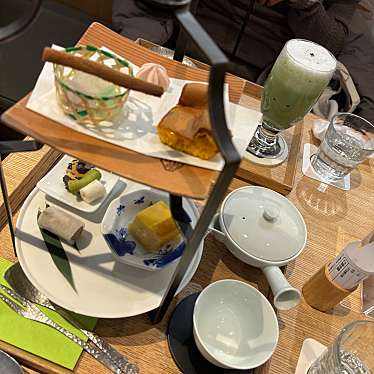 茶庭 然花抄院 渋谷ヒカリエ ShinQs店のundefinedに実際訪問訪問したユーザーunknownさんが新しく投稿した新着口コミの写真