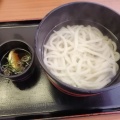 釜揚げうどん - 実際訪問したユーザーが直接撮影して投稿した小束台うどん得得 学園南店の写真のメニュー情報