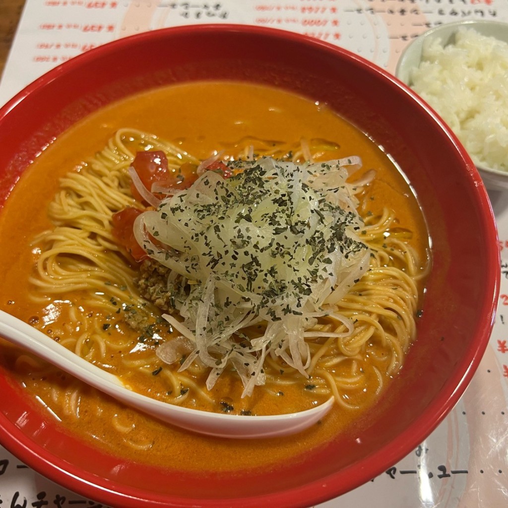 実際訪問したユーザーが直接撮影して投稿した朝日町担々麺麺や たんきちの写真