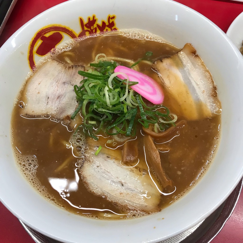 ユーザーが投稿したラーメン炒飯セットの写真 - 実際訪問したユーザーが直接撮影して投稿した二宮町ラーメン専門店丸高中華そば 神戸二宮店の写真