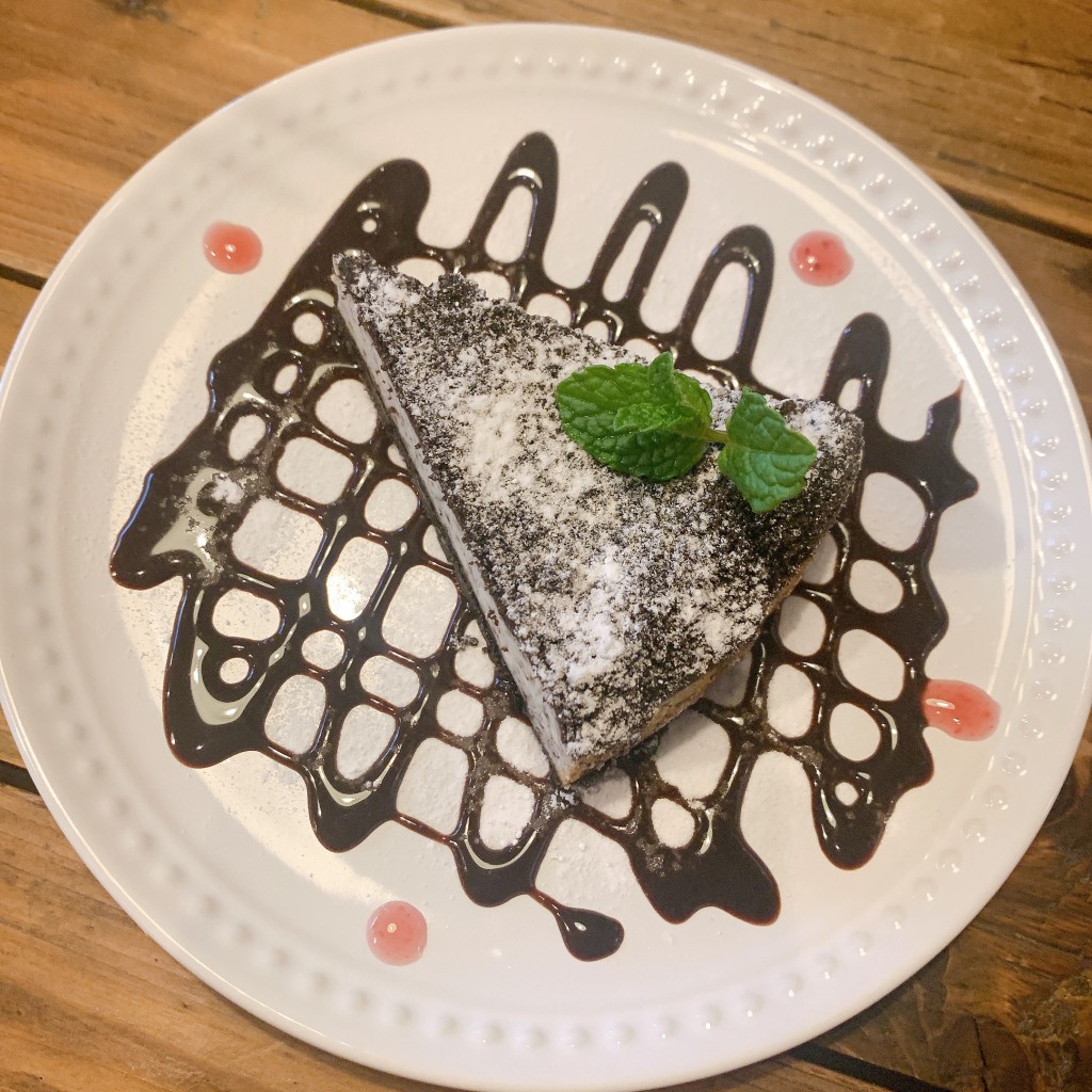 ユーザーが投稿したチョコミントケーキの写真 - 実際訪問したユーザーが直接撮影して投稿した太郎原町カフェカフェスタイルの写真