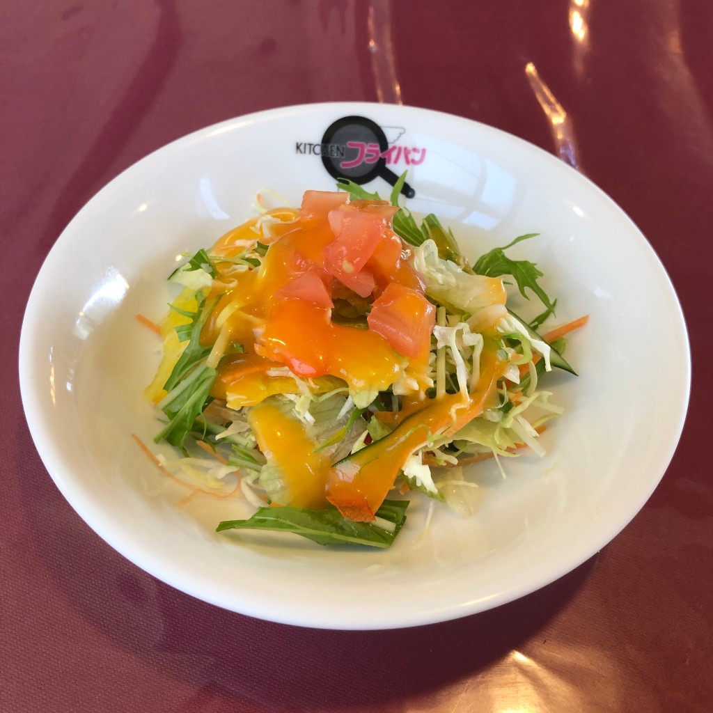 ユーザーが投稿したトマトスープスパの写真 - 実際訪問したユーザーが直接撮影して投稿した小野新町洋食KITCHEN フライパンの写真